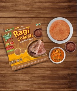 Organic Finger Millet ( Ragi )  Chapati ( Ready To Cook)